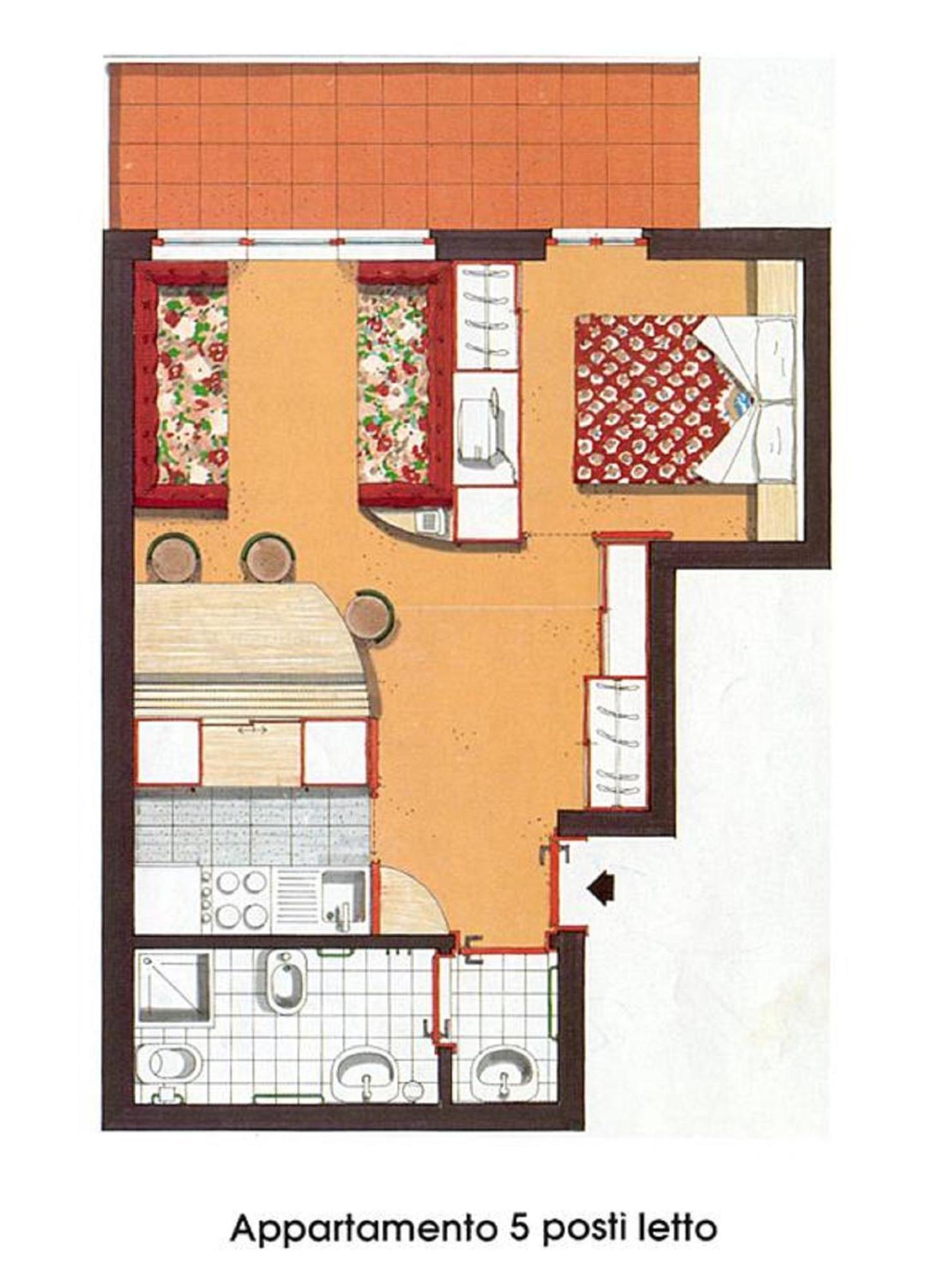 Residence Orsa Maggiore Madonna Kamer foto
